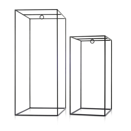 CAGE plantenhouder Small Zwart