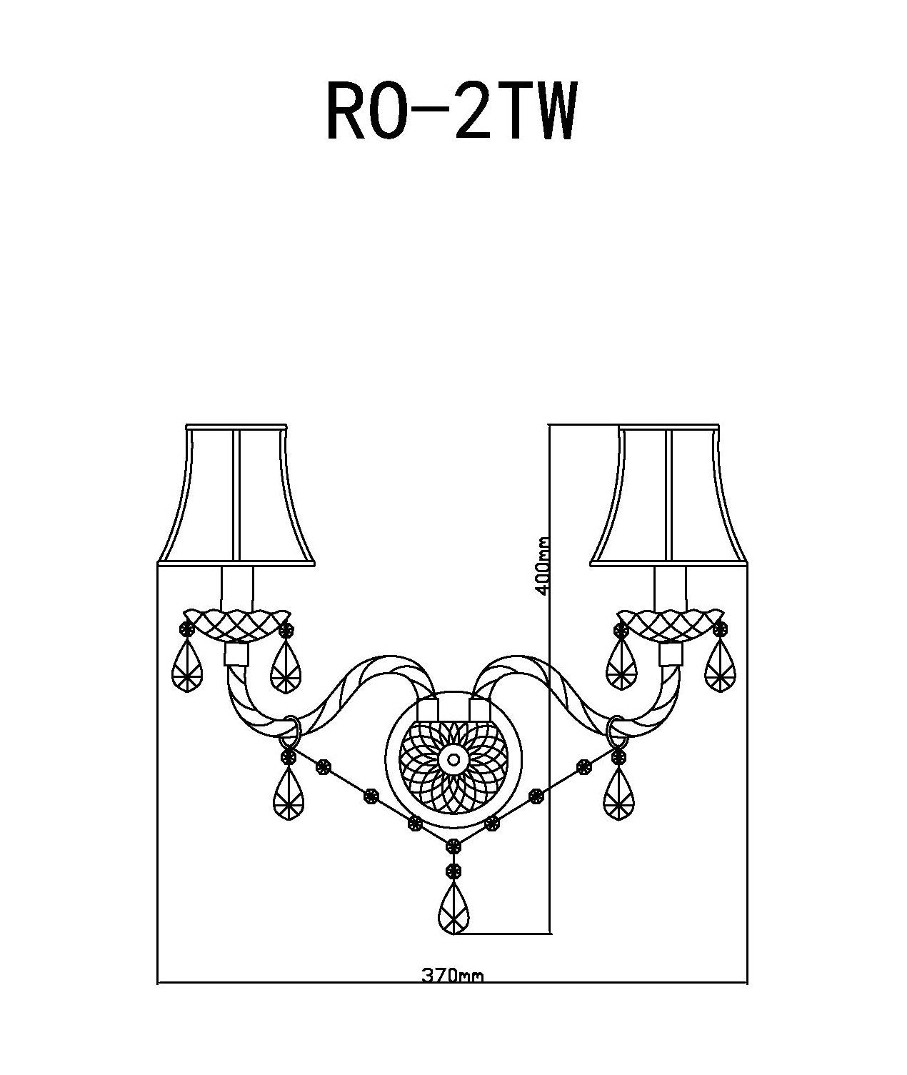 Lampe baguette Romeo Paars