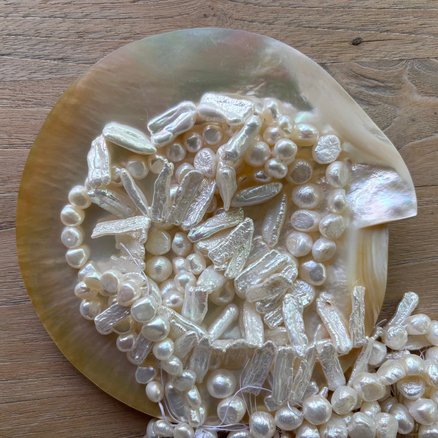 Natural Freshwater Pearl Strands