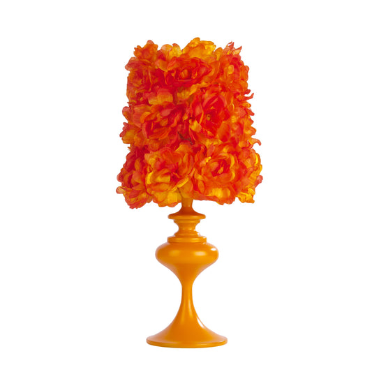 ARBRE À BLOOM - TAFELLAMP MET ORANJE BLOEMEN