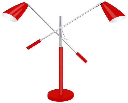 MODESTE - TAFELLAMP ROOD