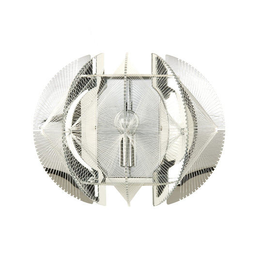 Lampe murale Wire Chrome