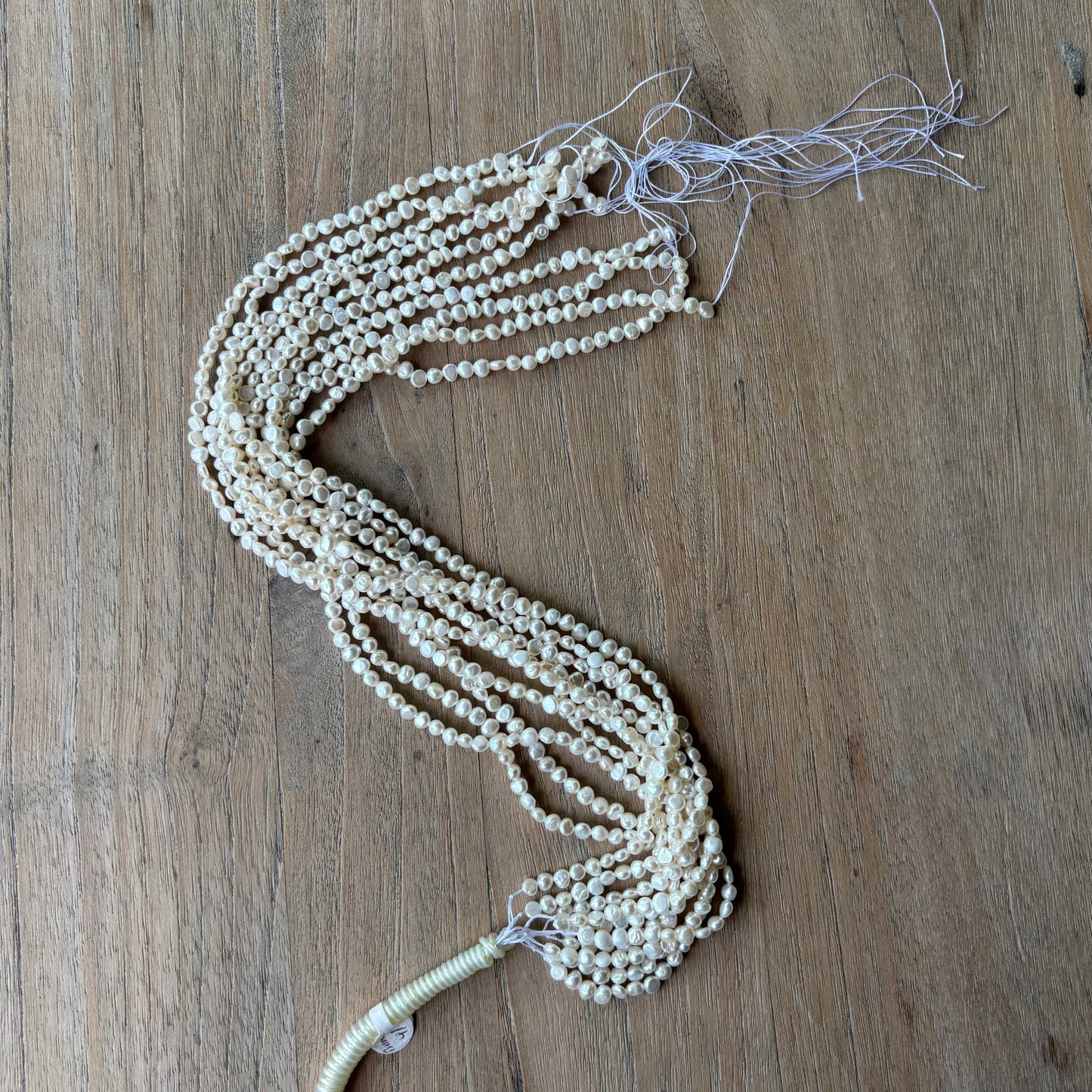Premium Natural Freshwater Pearl Strand * Baroque Pearls 4/5