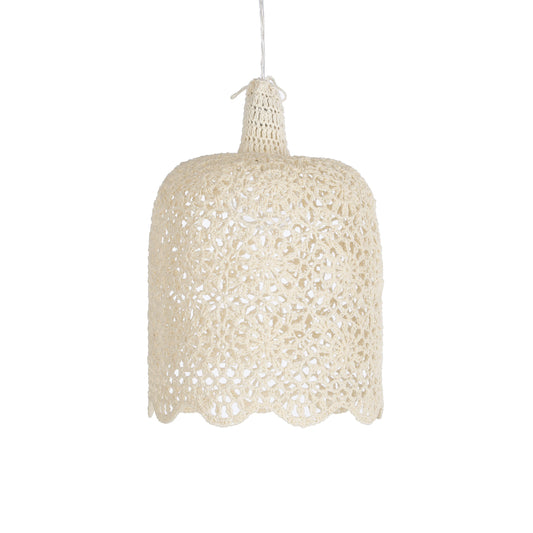 Lampe suspendue Goa L blanche