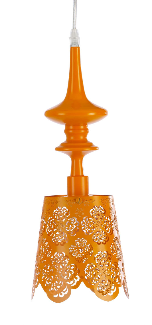 Suspension Ibiza Grande Orange