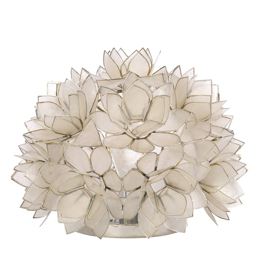 Lampe de table Lotus Dome Naturel