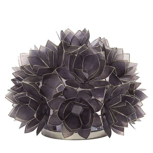 Lampe de table Lotus Dome Noir
