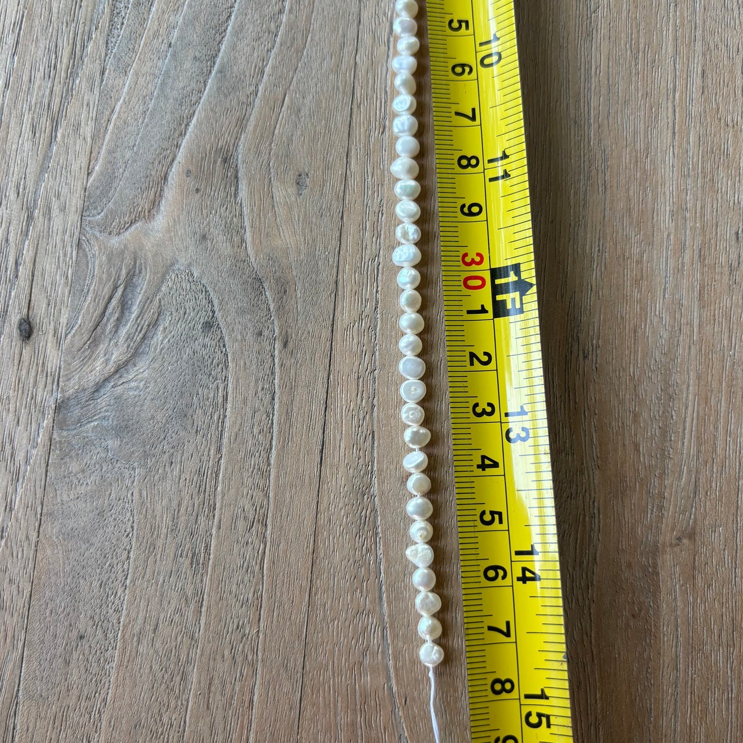 Premium Natural Freshwater Pearl Strand * Baroque Pearls 4/5