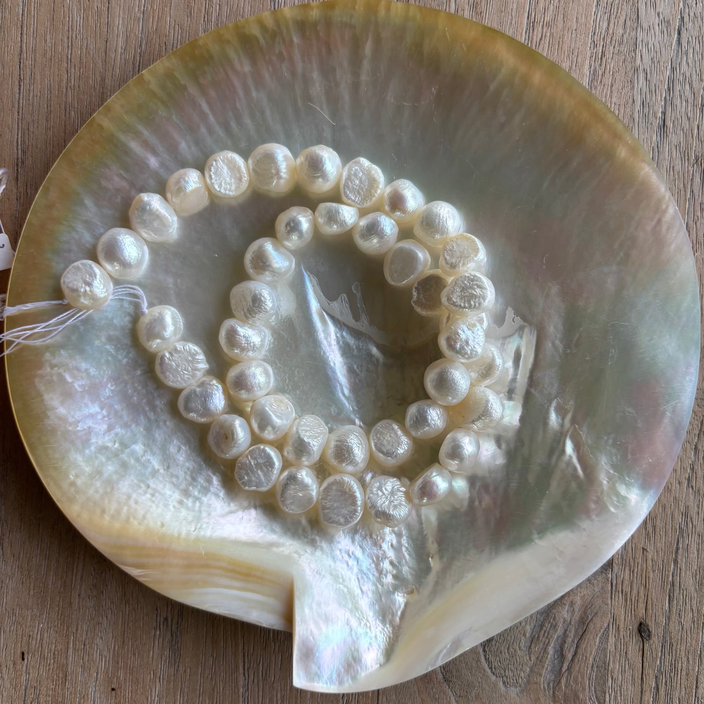 Premium Natural Freshwater Pearl Strand * Baroque Pearls 10/11