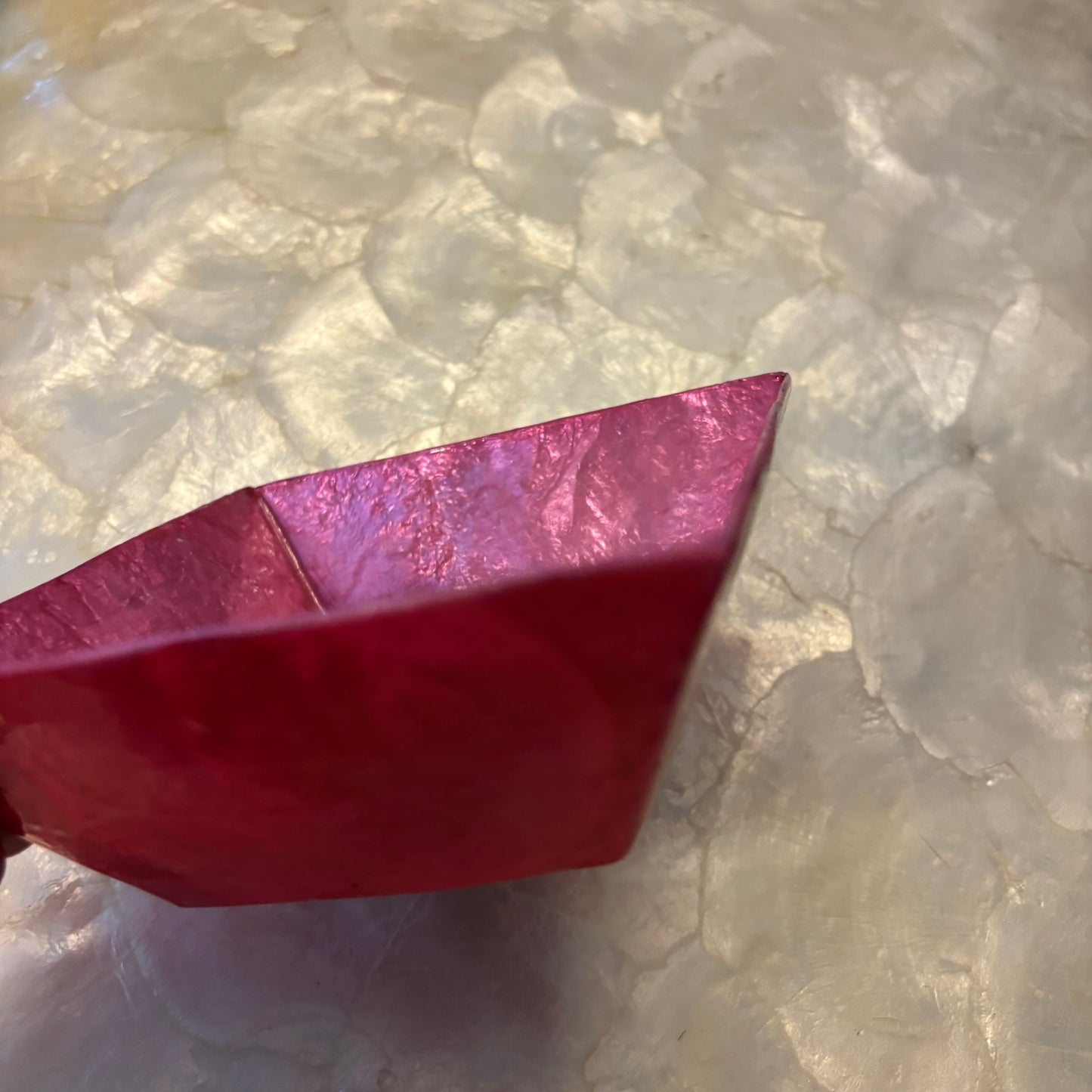 Decorative Capiz Shell Serving Large Square Bowls – Premium Handcrafted Collection