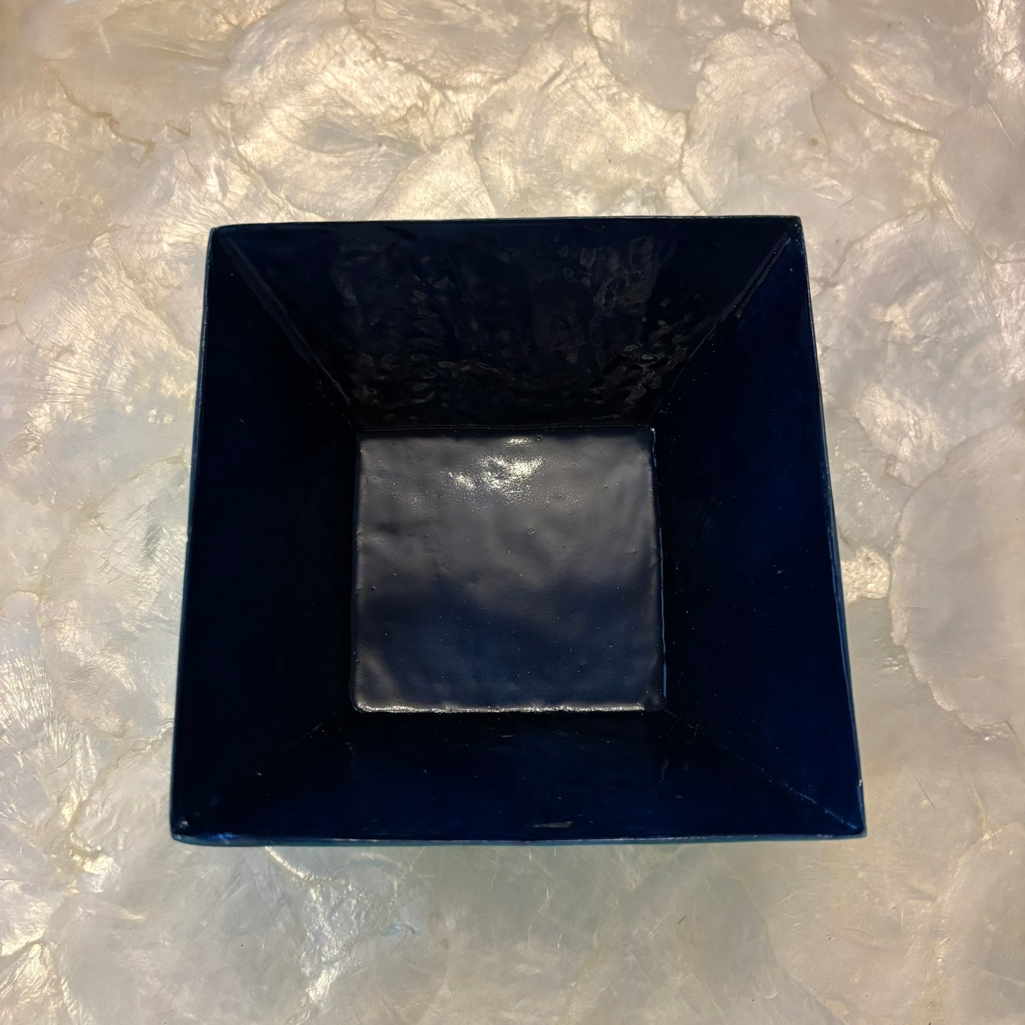 Decorative Capiz Shell Serving Large Square Bowls – Premium Handcrafted Collection