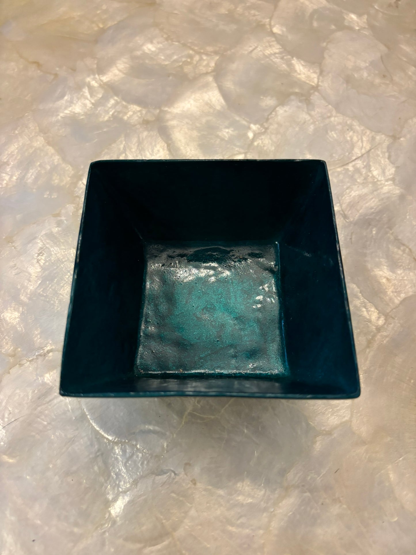 Decorative Capiz Shell Serving Small Square Bowls – Premium Handcrafted Collection