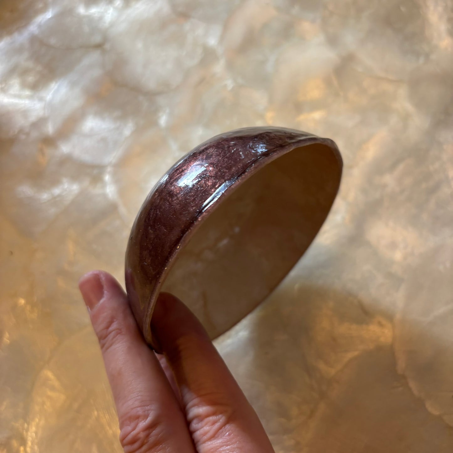 Decorative Capiz Shell Serving Small Round Bowls – Premium Handcrafted Collection