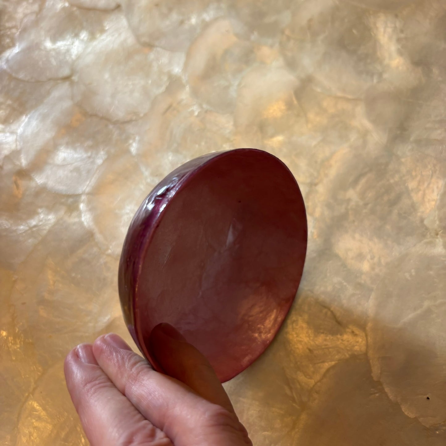 Decorative Capiz Shell Serving Small Round Bowls – Premium Handcrafted Collection