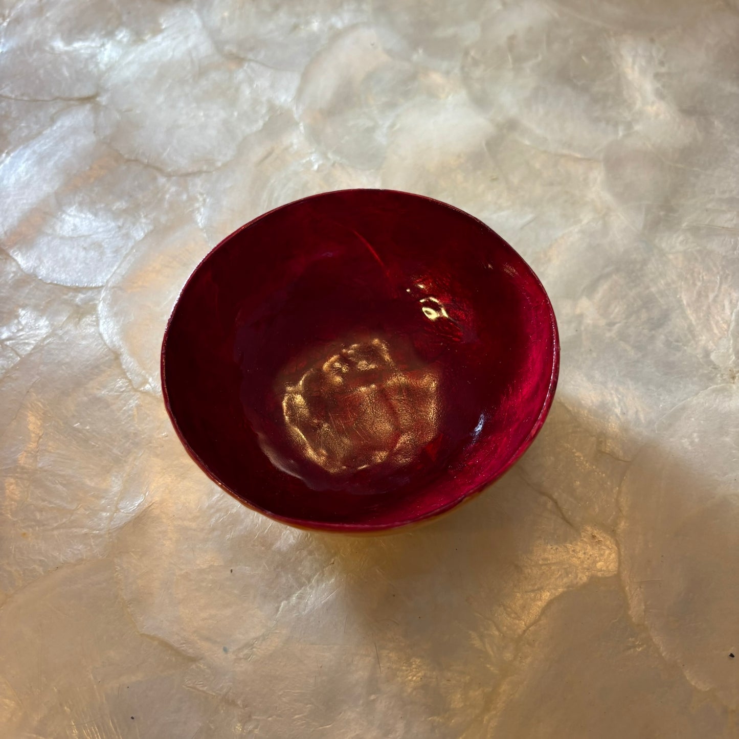 Decorative Capiz Shell Serving Small Round Bowls – Premium Handcrafted Collection