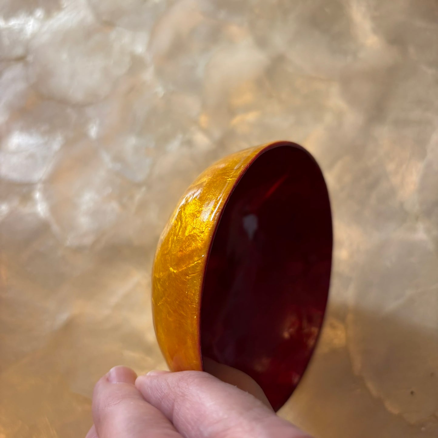 Decorative Capiz Shell Serving Small Round Bowls – Premium Handcrafted Collection